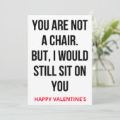 汚いけないバレンタインデーのカード シーズンカード (スタンド正面)