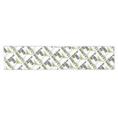 汚いのが好き！汚いマルティーニカクテルユーモア ショートテーブルランナー (横)