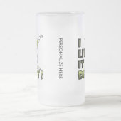 汚いのが好き！汚いマルティーニカクテルユーモア フロストグラスビールジョッキ (中央)