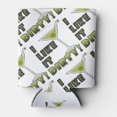 汚いのが好き！汚いマルティーニカクテルユーモア 缶クーラー (正面)