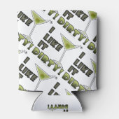 汚いのが好き！汚いマルティーニカクテルユーモア 缶クーラー (裏面)