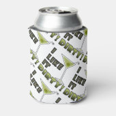 汚いのが好き！汚いマルティーニカクテルユーモア 缶クーラー (缶裏面)