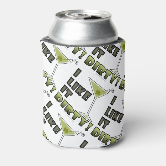 汚いのが好き!汚いマルティーニカクテルユーモア 缶クーラー (缶裏面)