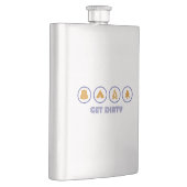 汚いキャンプをする フラスク (右)