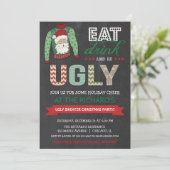 汚いクリスマススウェターのパーティーで飲んで食べろ 招待状 (スタンド正面)