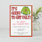 汚いセーターのクリスマスが来る 招待状 (スタンド正面)