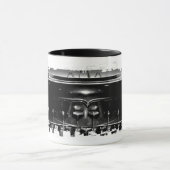 汚いタイプライターのマグ マグカップ (中央)