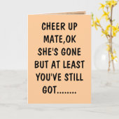 汚いニッカー カード (黄色い花)