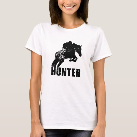 汚いハンターまたはジャンパーのティー Tシャツ (正面)