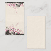 汚いバラの名刺 名刺 (正面/裏面)