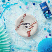 汚いパーソナライズされた野球の見たグランジパーティー ペーパーボウル (パーティー)