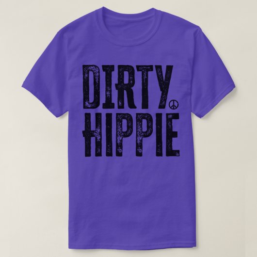 汚いヒッピー3 Tシャツ (デザイン正面)