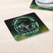 汚いフーリガン隊 スクエアペーパーコースター (アングル)