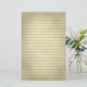 汚いブラウンの並べられたペーパー 便箋 (スタンド正面)