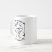 汚い下着と病院 楽しいギフト＆Tシャツ コーヒーマグカップ (正面左)