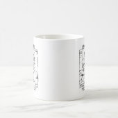 汚い下着と病院 楽しいギフト＆Tシャツ コーヒーマグカップ (中央)
