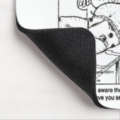 汚い下着と病院 楽しいギフト＆Tシャツ マウスパッド (コーナー)