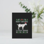 汚い人間ども、クリスマスおめでとう！醜いクリスマスだ 招待状 (スタンド正面)