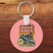 汚い女 キーホルダー (正面)
