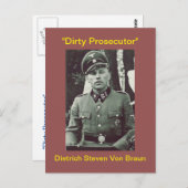 汚い検事:はがき ポストカード (正面/裏面)