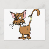 汚い猫 ポストカード (正面)