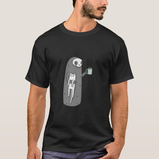 汚い猫 Tシャツ (正面)