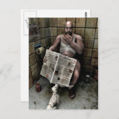 汚い男 ポストカード (正面/裏面)