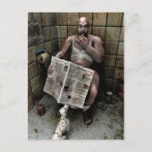 汚い男 ポストカード (正面)