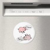 汚い豚を清潔にする マグネット (インサイチュ (食洗機))