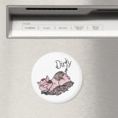 汚い豚食洗機磁石 マグネット (インサイチュ (食洗機))