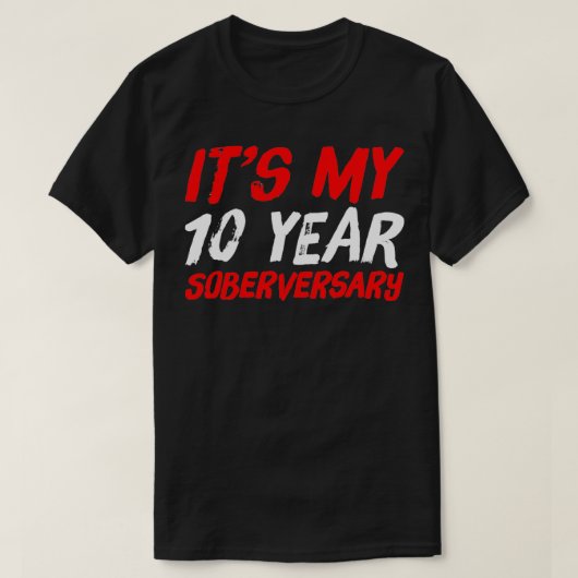 汚い贈り物10年しらふさ Tシャツ (デザイン正面)
