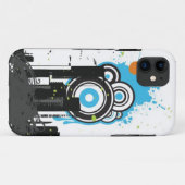 汚い都市景観のイラストレーション Case-Mate iPhoneケース (裏面(横))