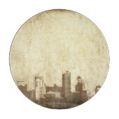 汚い都市背景 カッティングボード (正面)