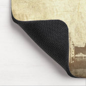 汚い都市背景 マウスパッド (コーナー)