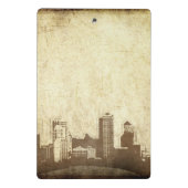 汚い都市背景 ミニクリップボード (裏面)