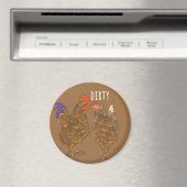 汚い鶏の食洗機磁石 マグネット (インサイチュ (食洗機))