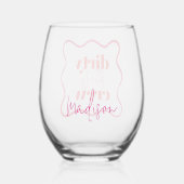 汚い30ワイングラス ステムなしワイングラス (裏面)