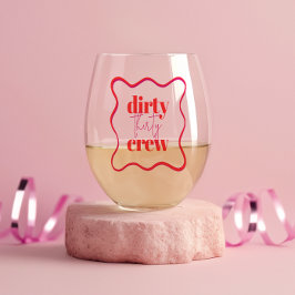 汚い30ワイングラス ステムなしワイングラス