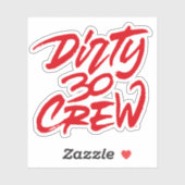 汚い30人の30人の乗組員 シール (シート)