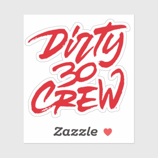 汚い30人の30人の乗組員 シール (シート)