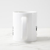 汚い30歳おもしろいの誕生日ギフトティーマグカップ ジャンボコーヒーマグカップ (裏面)