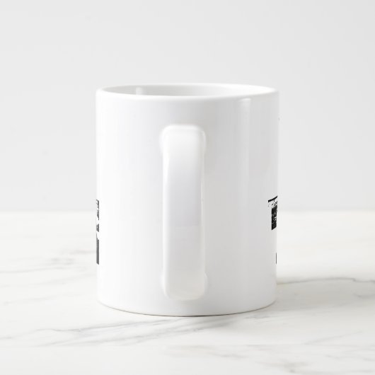 汚い30歳おもしろいの誕生日ギフトティーマグカップ ジャンボコーヒーマグカップ (裏面)