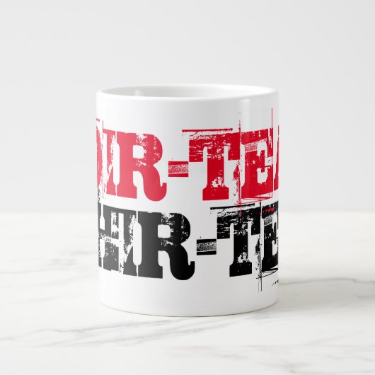 汚い30歳おもしろいの誕生日ギフトティーマグカップ ジャンボコーヒーマグカップ (正面)