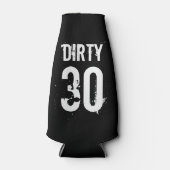 汚い30歳の誕生日パーティー飲料クーラー ボトルクーラー (正面)