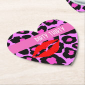 汚い30汚い女の子30th誕生日パーティー ペーパーコースター (アングル)