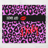 汚い30 30th誕生日パーティービールボトルラベル ビールラベル (シングルラベル)