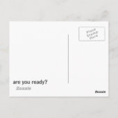 汚い3Tボックスはがき ポストカード (裏面)