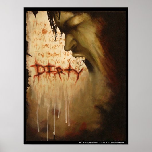 汚い ポスター (正面)