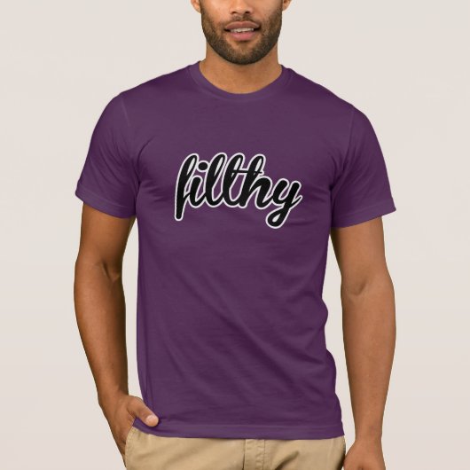 汚い Tシャツ (正面)