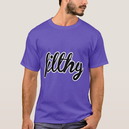 汚い Tシャツ (正面)